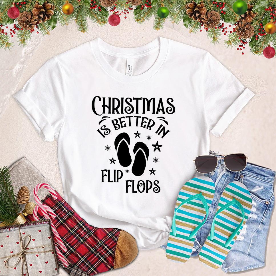 Christmas Is Better In Flip Flops T-Shirt