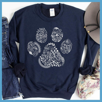 Floral Paw Sweatshirt