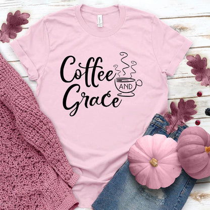 Coffee And Grace T-Shirt Pink Edition
