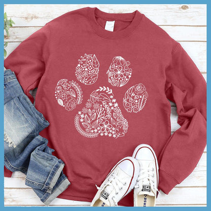 Floral Paw Sweatshirt