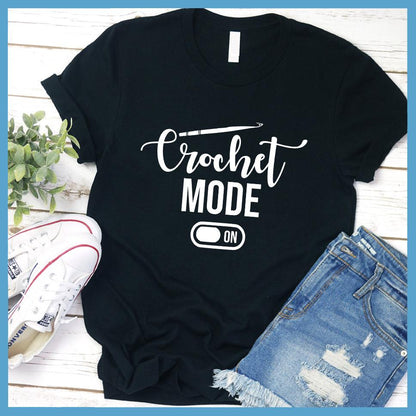 Crochet Mode On T-Shirt - Accented Hook Edition