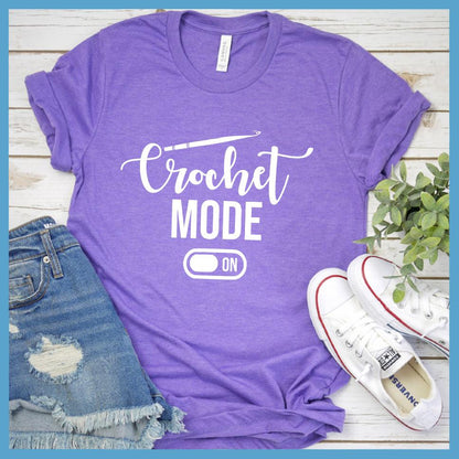 Crochet Mode On T-Shirt - Accented Hook Edition