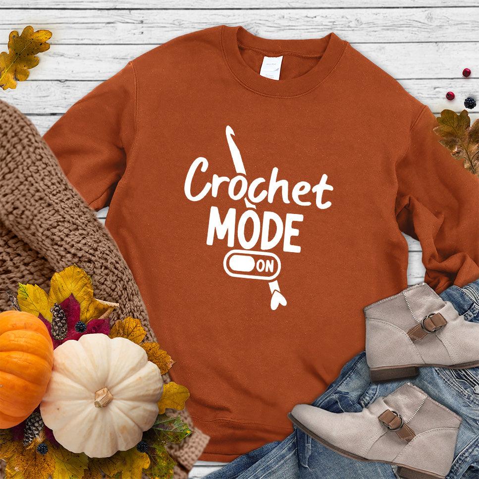 Crochet Mode ON Sweatshirt