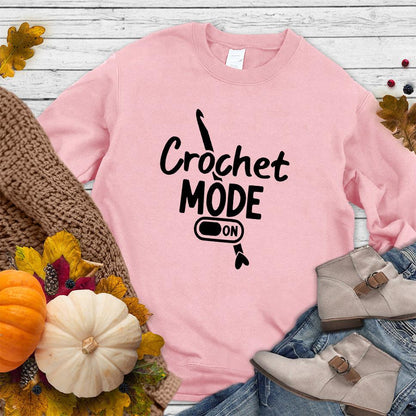 Crochet Mode ON Sweatshirt
