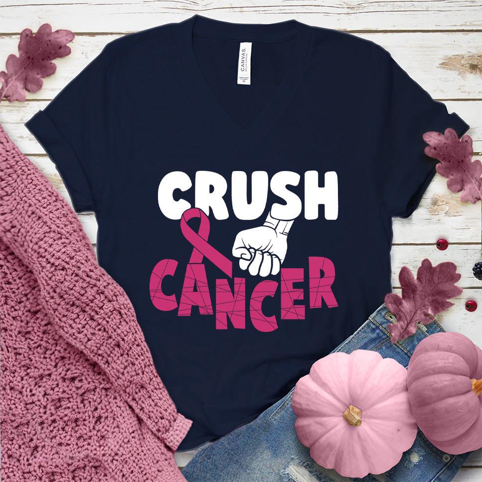 Crush Cancer Colored Edition V-Neck