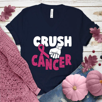 Crush Cancer Colored Edition V-Neck