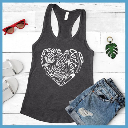 Sewing Heart Tank Top