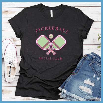 Pickleball Social Club T-Shirt Colored Edition