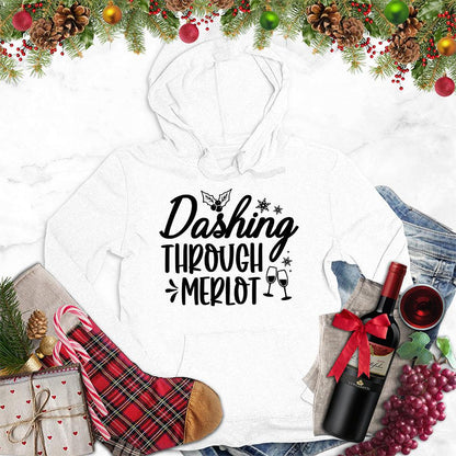 Dashing Through Merlot Hoodie