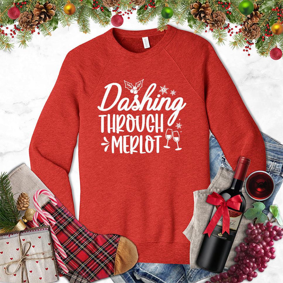 Dashing Through Merlot Sweatshirt