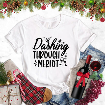 Dashing Through Merlot T-Shirt