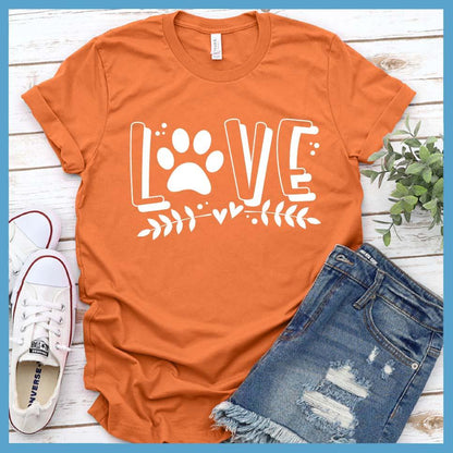 Dog Love Fall Version 1 T-Shirt