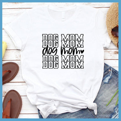 Dog Mom Heart T-Shirt