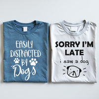 T-Shirt (Heather Deep Teal+White)