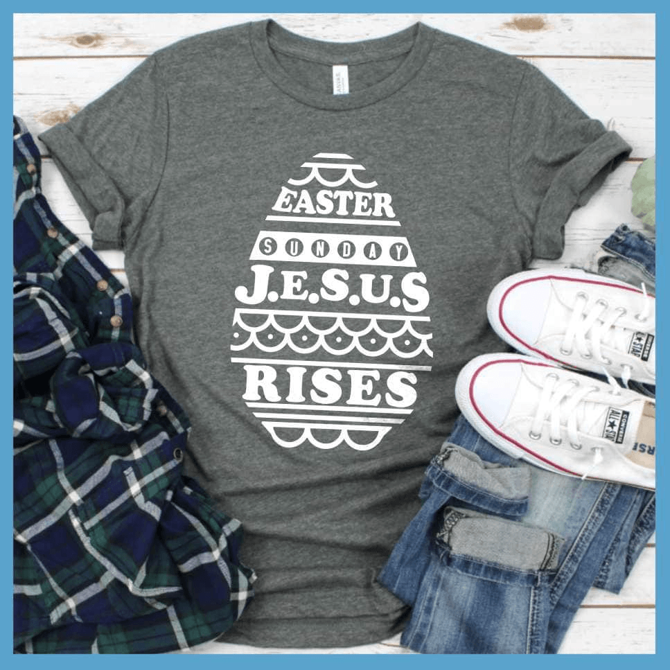 Jesus Rises - Easter Egg T-Shirt
