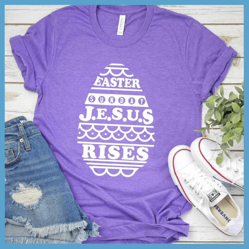 Jesus Rises - Easter Egg T-Shirt