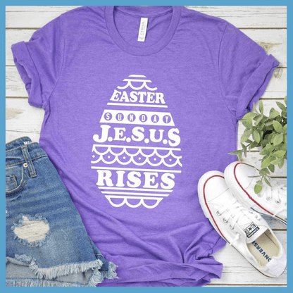 Jesus Rises - Easter Egg T-Shirt