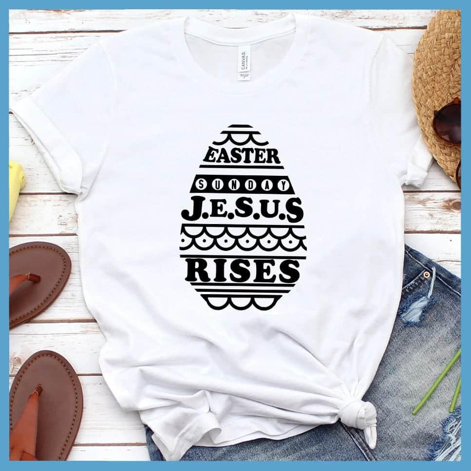 Jesus Rises - Easter Egg T-Shirt