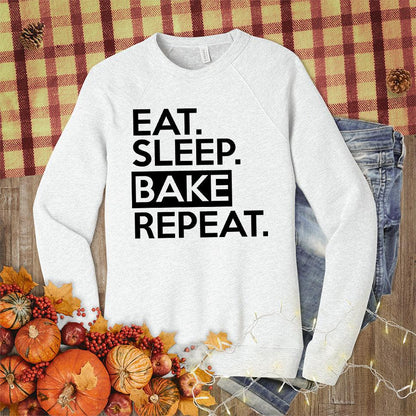 Eat Sleep Bake Repeat Sweatshirt