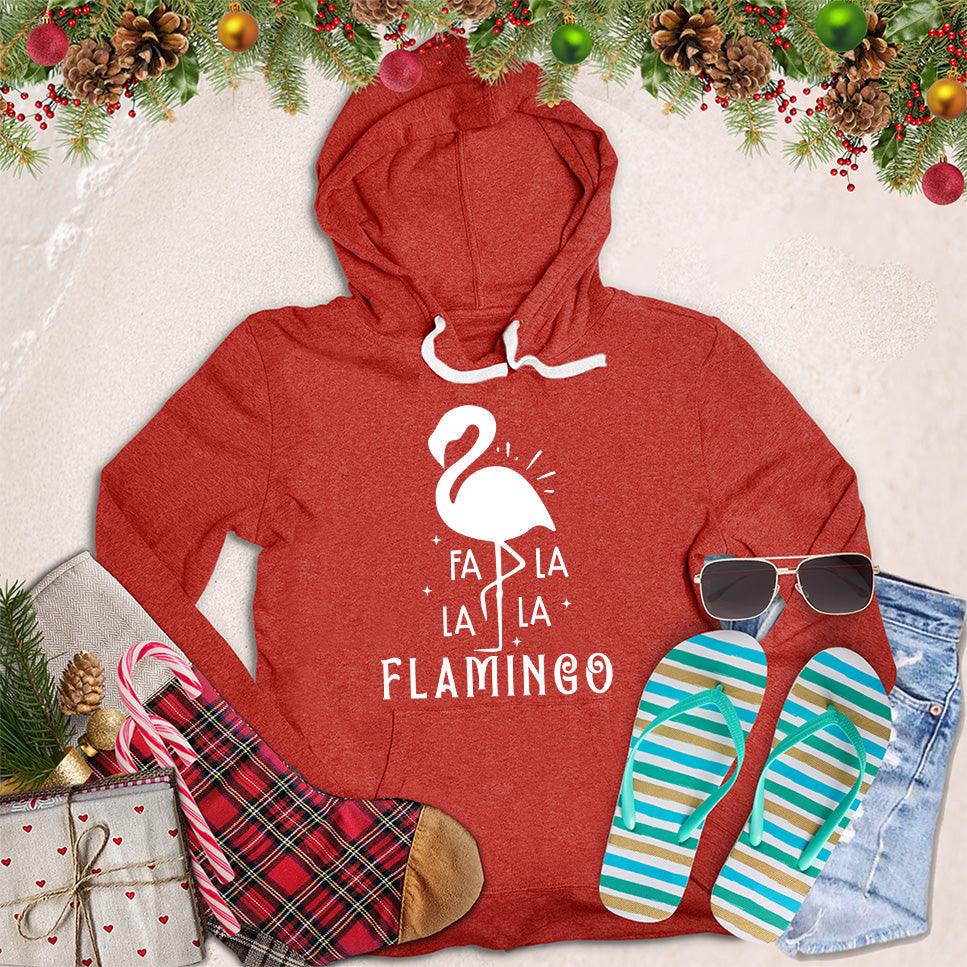 Fa La La La Flamingo Hoodie