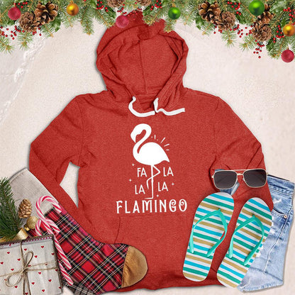 Fa La La La Flamingo Hoodie