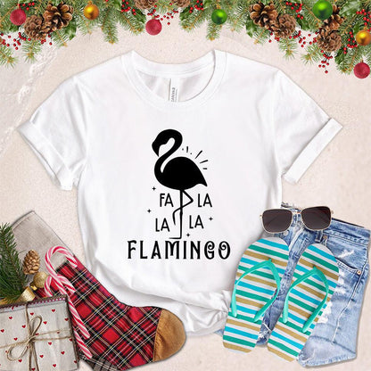 Fa La La La Flamingo T-Shirt