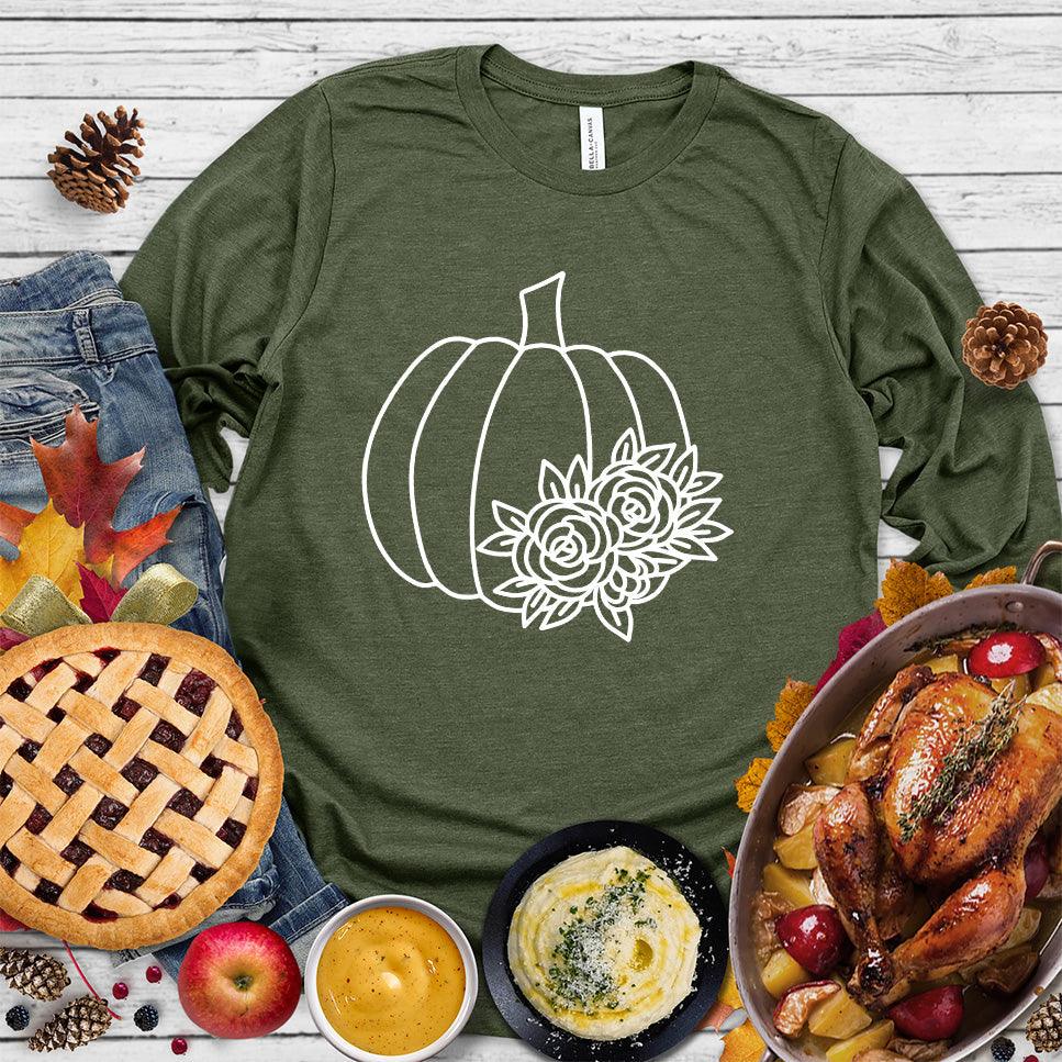 Fall Pumpkin Version 2 Long Sleeves