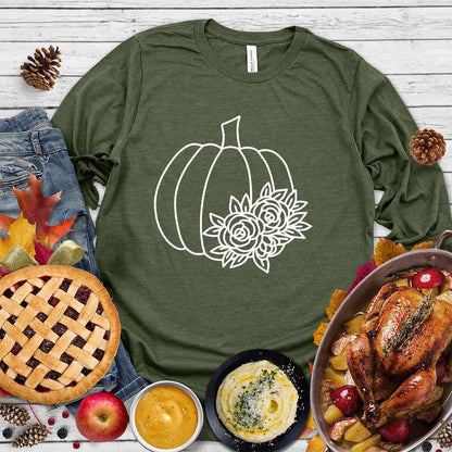 Fall Pumpkin Version 2 Long Sleeves
