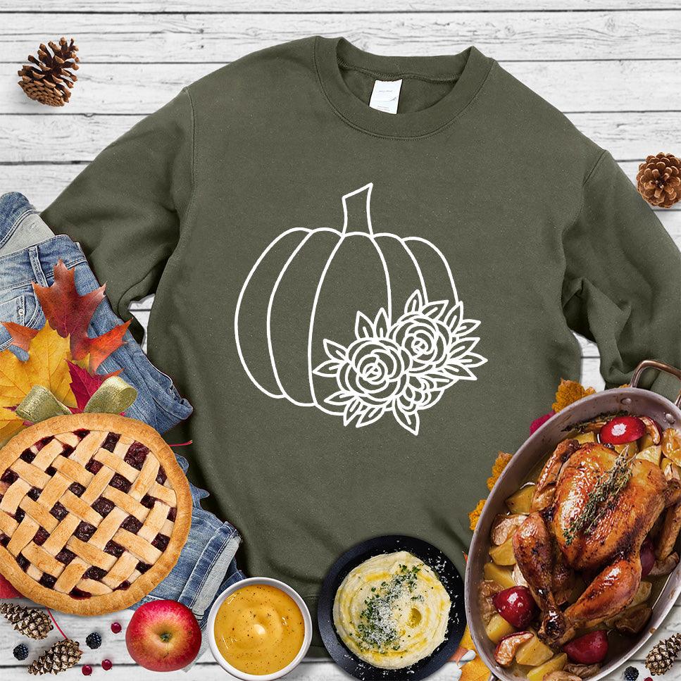 Fall Pumpkin Version 2 Sweatshirt
