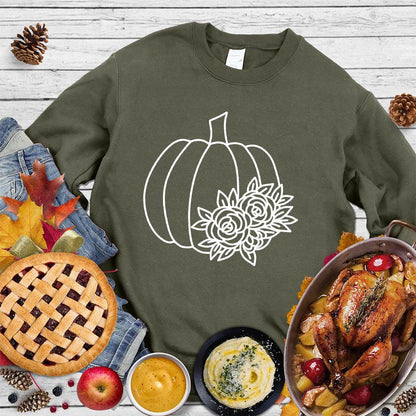 Fall Pumpkin Version 2 Sweatshirt