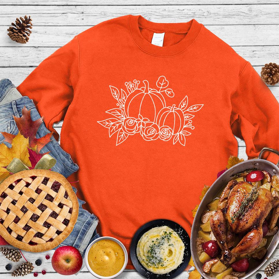 Fall Pumpkin Version 3 Sweatshirt