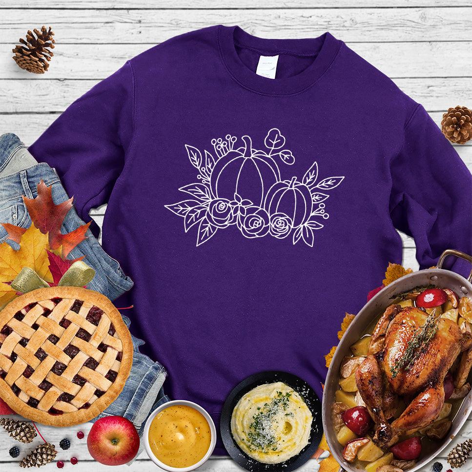 Fall Pumpkin Version 3 Sweatshirt