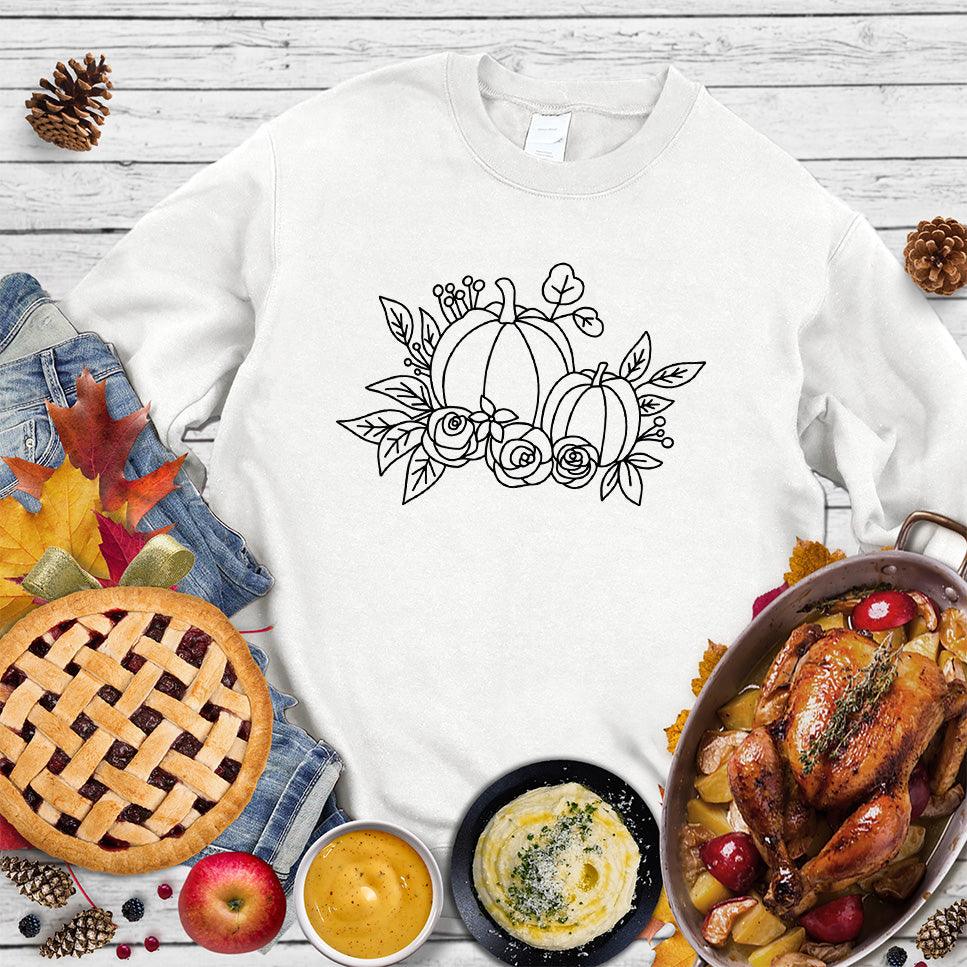 Fall Pumpkin Version 3 Sweatshirt