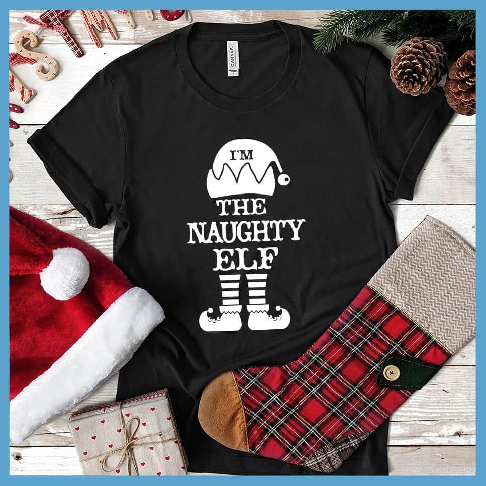 Naughty Christmas Elf Family Group T-Shirt