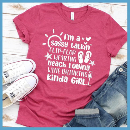 Flip-Flop Wearing Beach Loving Kinda Girl T-Shirt