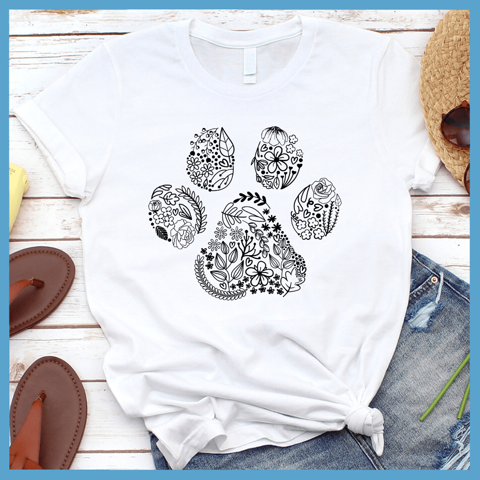 Floral Paw T-Shirt