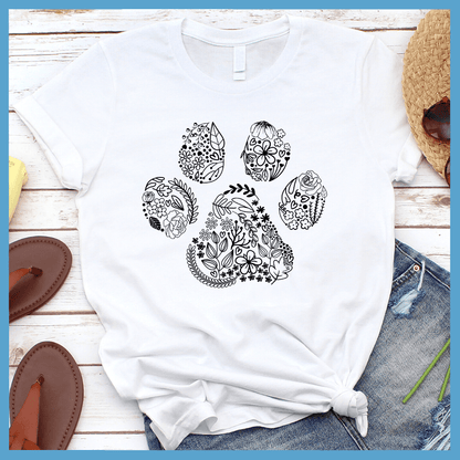 Floral Paw T-Shirt
