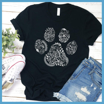 Floral Paw T-Shirt