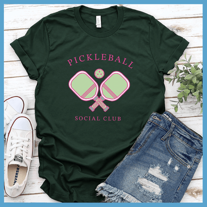 Pickleball Social Club T-Shirt Colored Edition