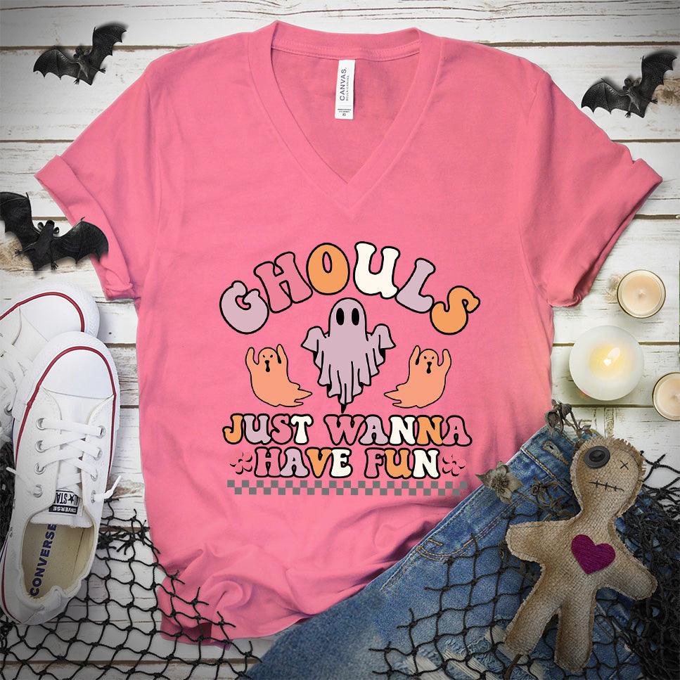 Ghouls Just Wanna Have Fun Colored Edition V-Neck