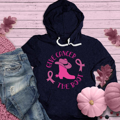 Give Cancer The Boot Version 3 Colored Edition Hoodie