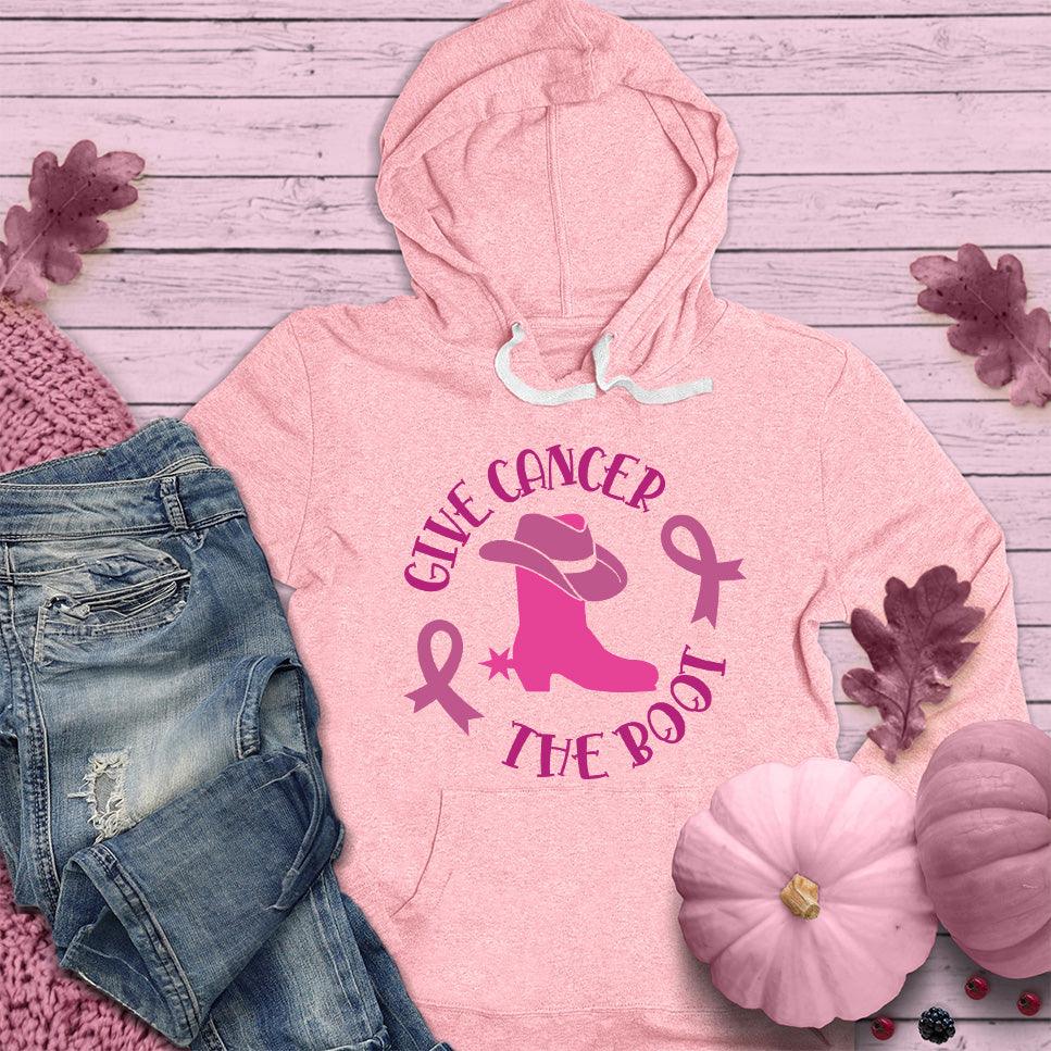 Give Cancer The Boot Version 3 Colored Edition Hoodie