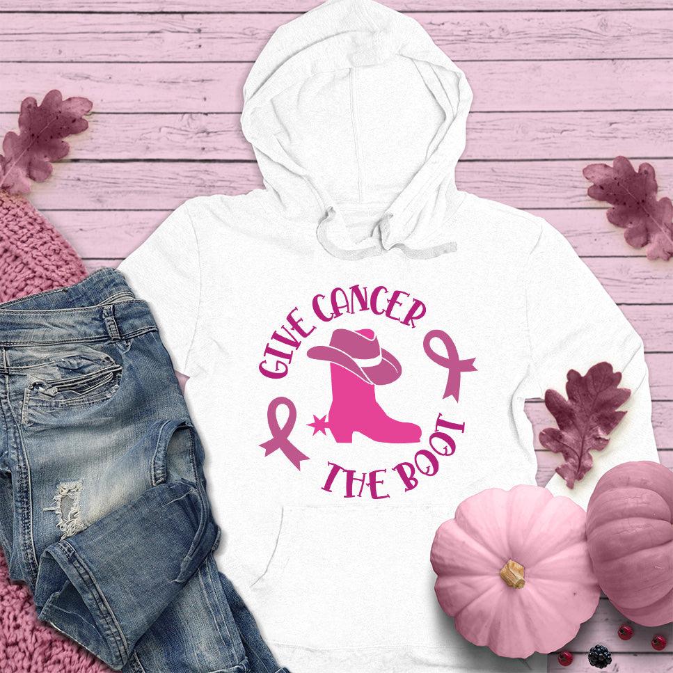 Give Cancer The Boot Version 3 Colored Edition Hoodie