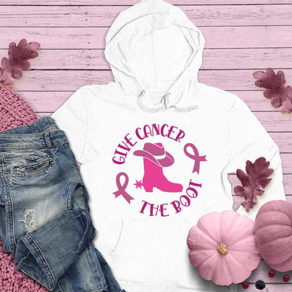 Give Cancer The Boot Version 3 Colored Edition Hoodie