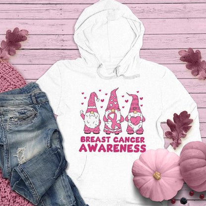 Gnomes Breast Cancer Awareness Colored Edition Hoodie
