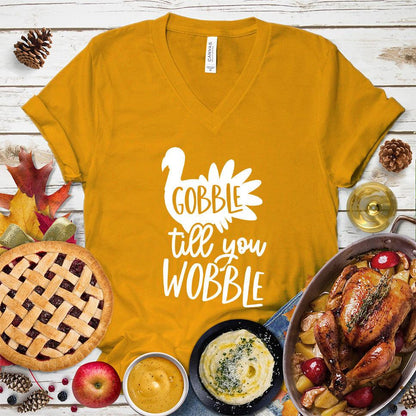 Gobble Till You Wobble V-Neck