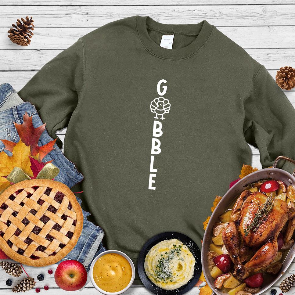 Gobble Turkey Sweatshirt