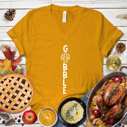 Gobble Turkey V-Neck
