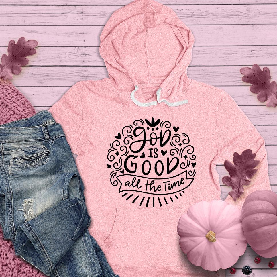 God Is Good Hoodie Pink Edition