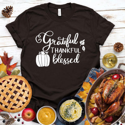 Grateful Thankful Blessed T-Shirt